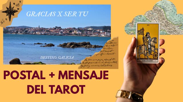 Postal Digital + Mensaje del Tarot