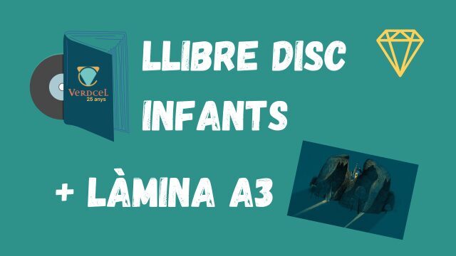 💎 Llibre Disc Infants + Làmina