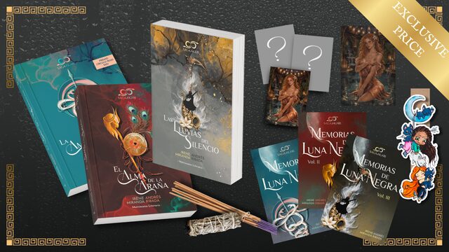 EXCLUSIVE PRICE - Caja literaria - Pack Akari I, II, y III
