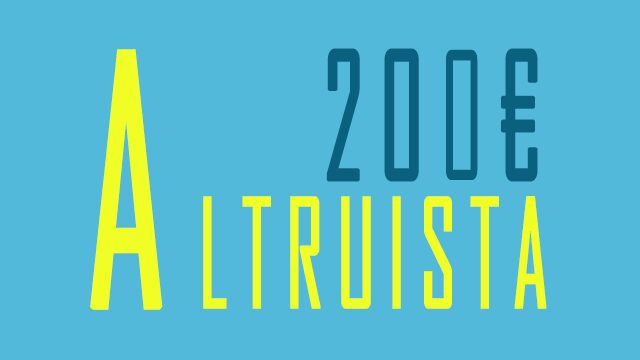 En busca de la BUENA SUERTE (ALTRUISTA)