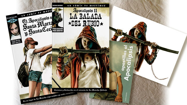 Cómic APOCALIPSIS 2: LA BALADA DEL RUBIO +Cómic APOCALIPSIS 1 +APOSTILLAS
