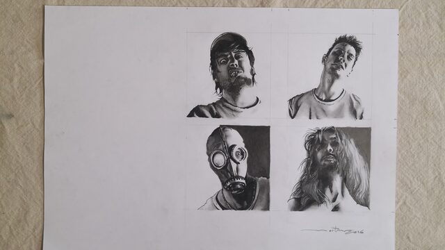 Ilustración original "Se busca"