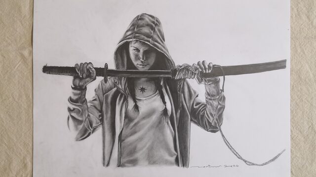 Ilustración original "Perseo portada"