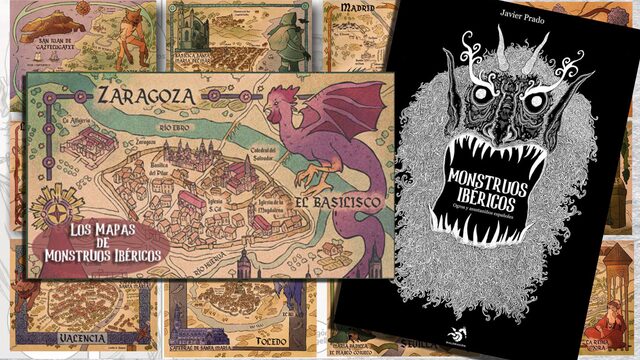 Libro de mapas, Láminas y Monstruos.