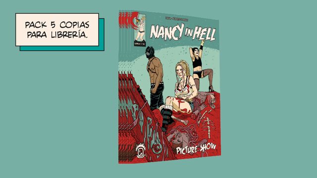 Pack 5 cómics para Librerías.