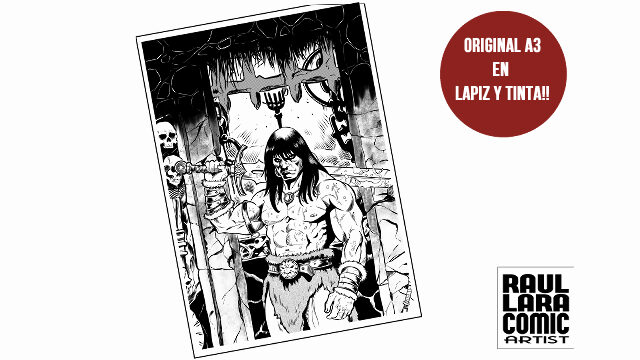  ORIGINAL A3 CONAN EL BÁRBARO