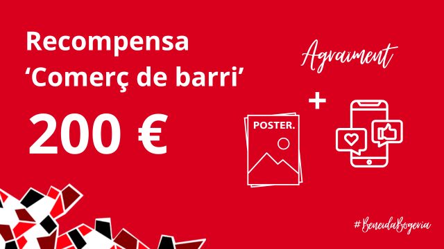 Recompensa 'comerç de barri'