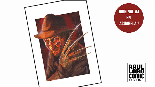 ORIGINAL FREDDY A4 ACUARELA