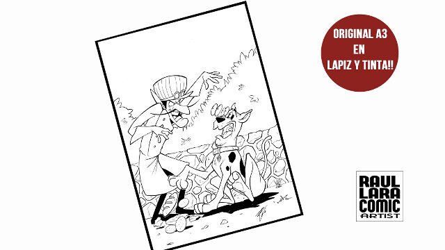 ORIGINAL A3 PIERRE Y SCOOBY DOO 