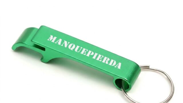 Llavero Abrebotellas "Manquepierda"