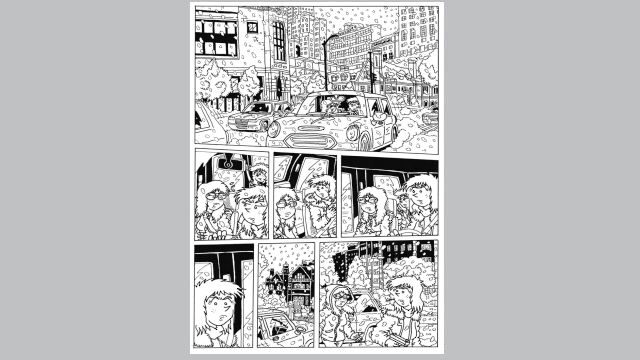 PÁGINA 107 DEL CÓMIC ORIGINAL A TINTA