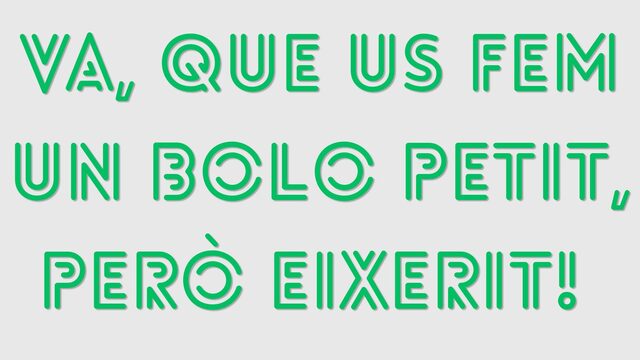 i...15!!! Oé, oé oh...