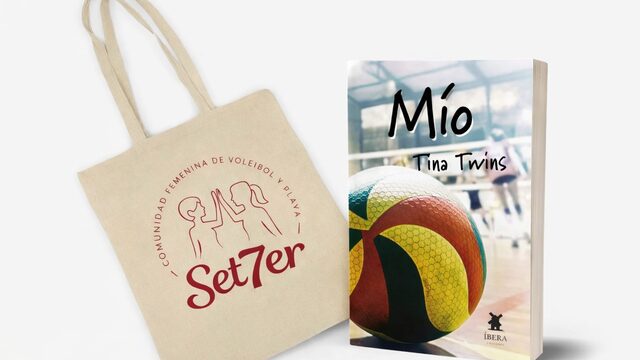 Llibre Mío (castellà) y totebag Setter