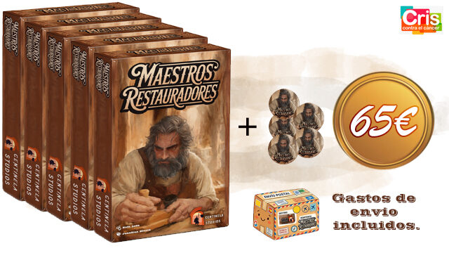 Solo tiendas 5 Maestros Restauradores + envío