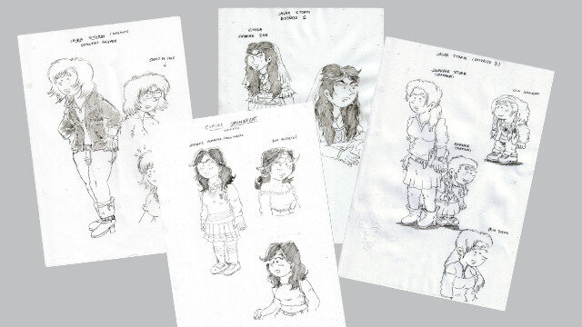 PACK DISEÑOS DE PERSONAJES 01