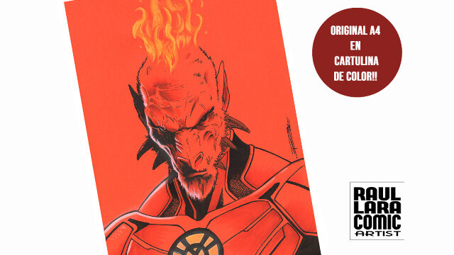 ORIGINAL LARFLEEZE A4 CARTULINA NARANJA