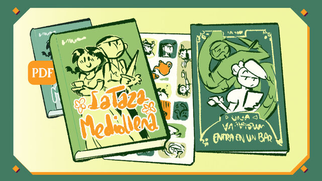 Cómic + pegatinas + minicómic