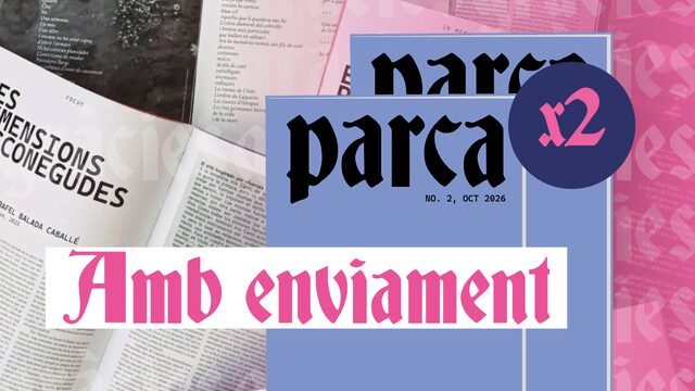 2 exemplars revista PARCA — núm. 2 + Enviament