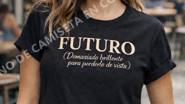 Camiseta con el diseño del cartel