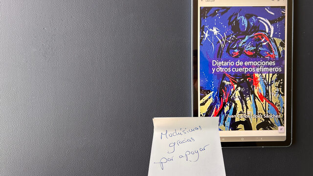 Sabemos que animas al autor.