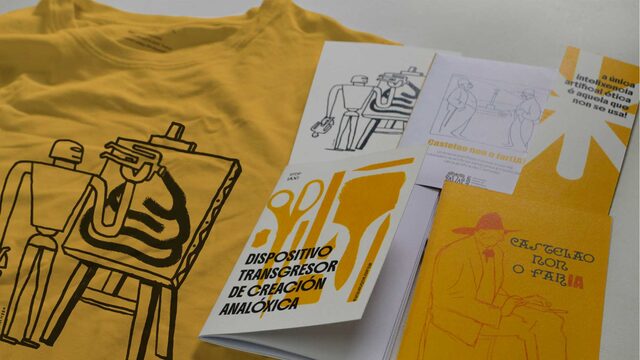 Castelao non o farIA + fanzine + dispositivo de creación