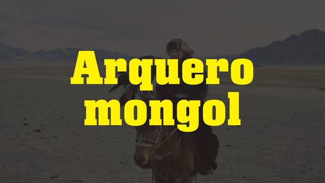Arquero Mongol