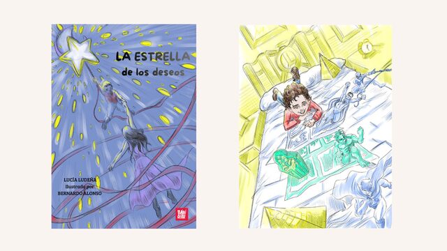Cuento + lámina "Luca y la imaginación" + mención en los agradecimientos