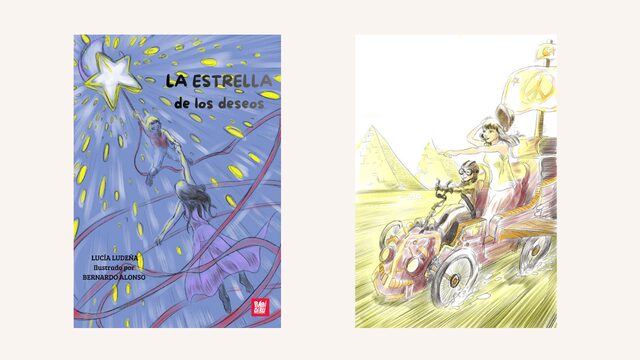 Cuento + lámina "El viaje de nuestras vidas" + mención en los agradecimientos