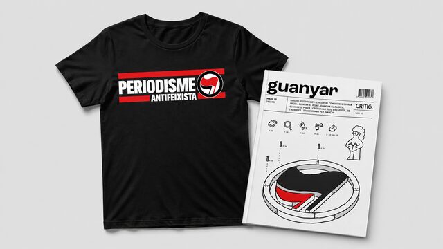 Samarreta antifeixista + Revista Guanyar