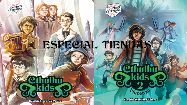 Los dos primeros volúmenes de Cthulhu kids especial tiendas