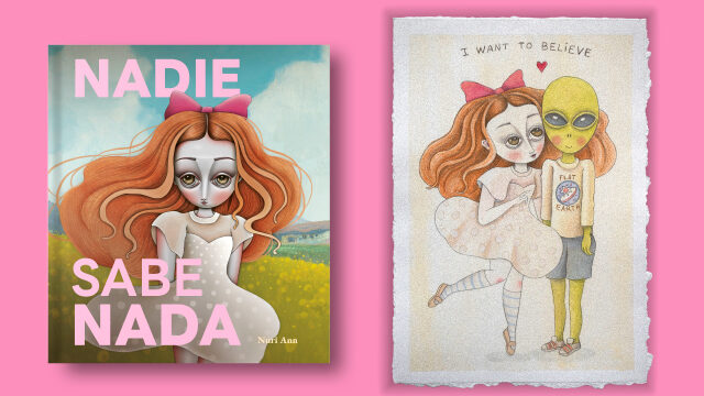 LIBRO + ILUSTRACIÓN ORIGINAL (I want to believe)
