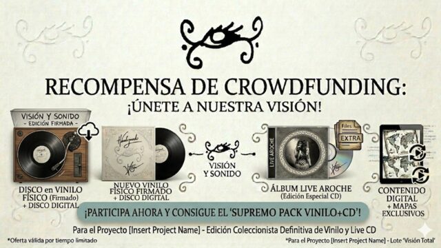 DISCO en VINILO FISICO FIRMADO + DESCARGA DIGITAL + ÁLBUM LIVE AROCHE en CD
