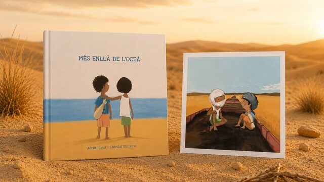 MÉS ENLLÀ DE L'OCEÀ + LÀMINA IL·LUSTRACIÓ 35€