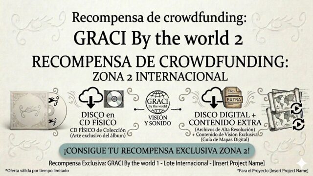 CD físico firmado de Graci Rodríguez "Mi garganta y tú compás" + descarga digital (Zona 2)