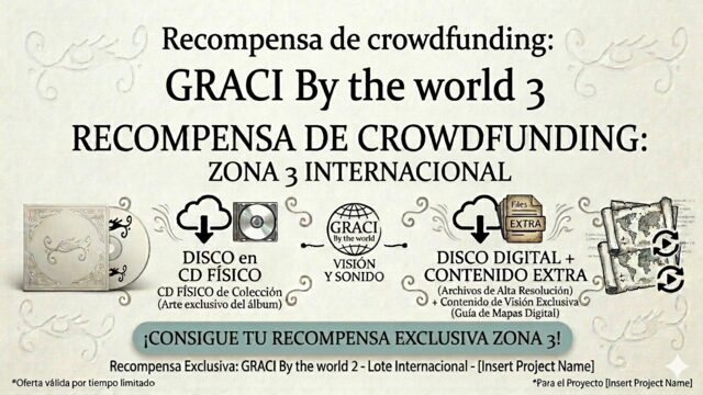 CD físico firmado de Graci Rodríguez "Mi garganta y tú compás"+ descarga digital (Zona 3)