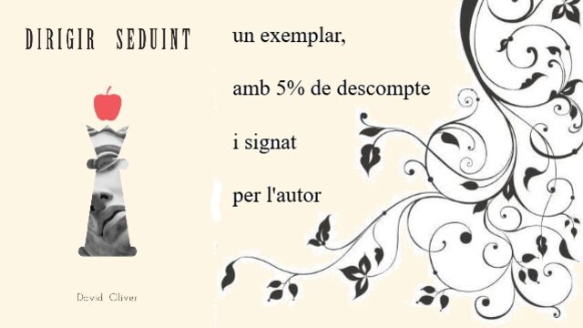 Exemplar del llibre, amb descompte i dedicat