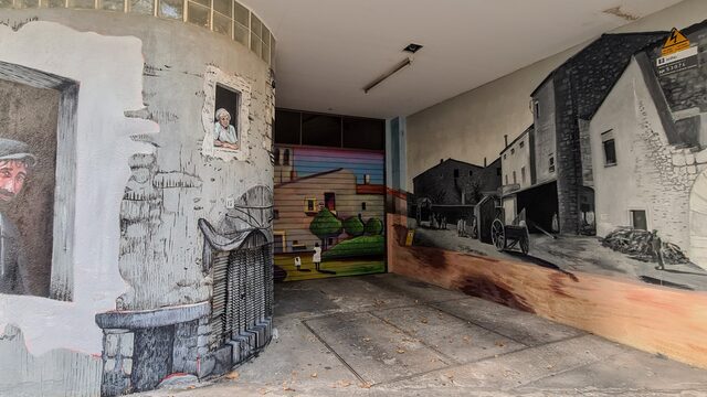 Mural de gran format