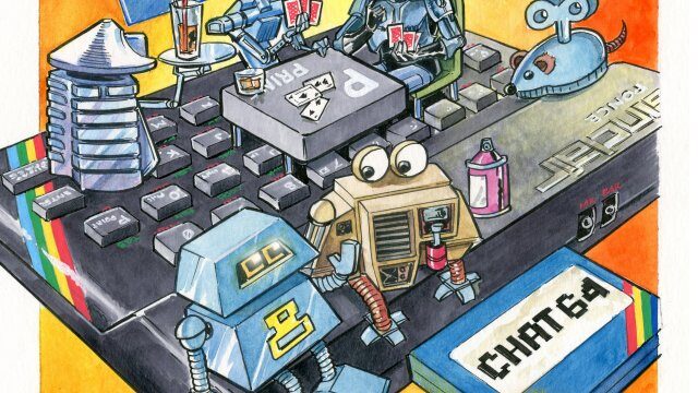 Pack POKE JMV + Ilustración original MICROHOBBY 219