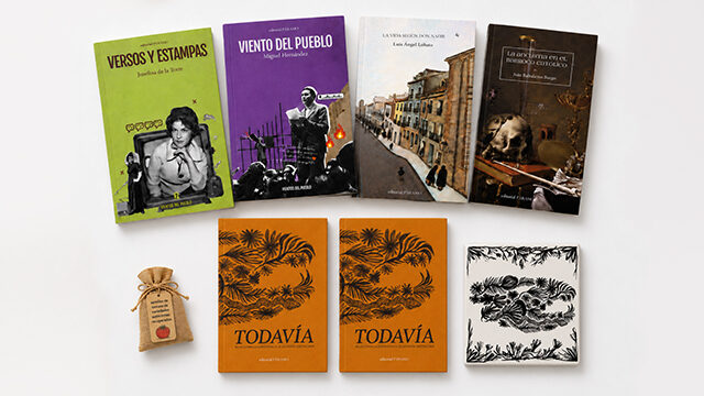 Todavía  + sobre de semillas + azulejo + libros editorial Páramo