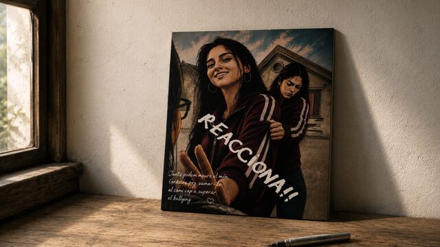 🖼️ Póster firmado de ¡Reacciona!