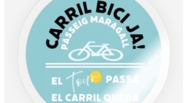 Enganxina "Carril bici Ja!"