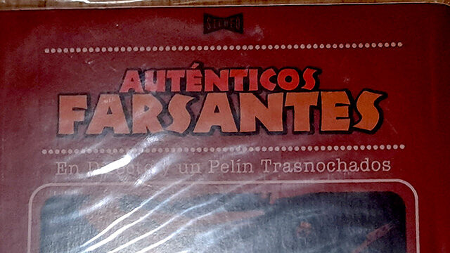 CD del grupo “Auténticos Farsantes"