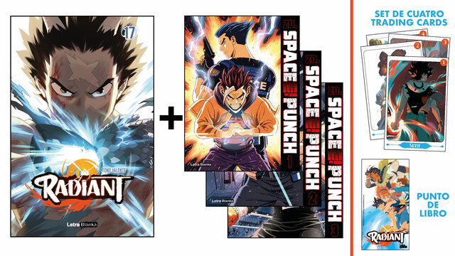 Radiant 17 + Space Punch 1, 2 y 3