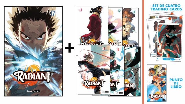 Tercera saga completa de Radiant (tomos 11-17)