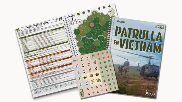 Patrulla en Vietnam, librojuego