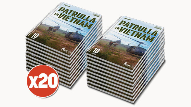 Tiendas: 20 librojuegos y 20 planchas de fichas