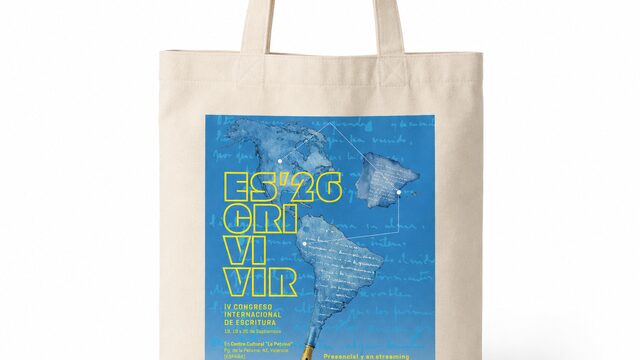 TOTEBAG conmemorativa IV CONGRESO ESCRIVIVIR 2026