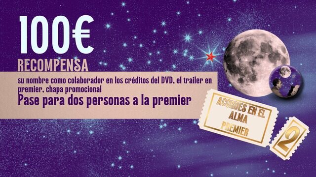 con 100 eurazos ya tienes dos entradas para ver el estreno¡¡