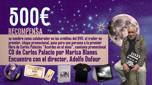 con 500 euros eres un mecenas que podrá disfrutar de un encuentro con el director Adolfo Dufour