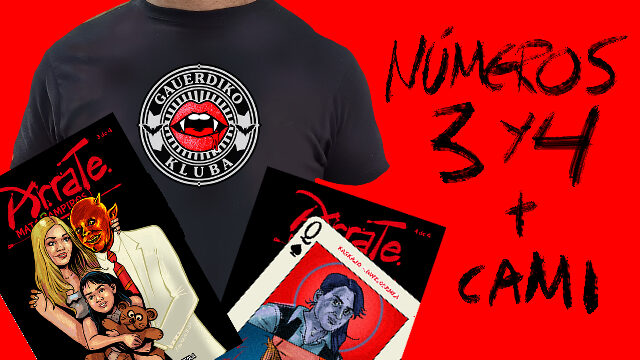 Arrate mataBampiros 3, 4 y camiseta